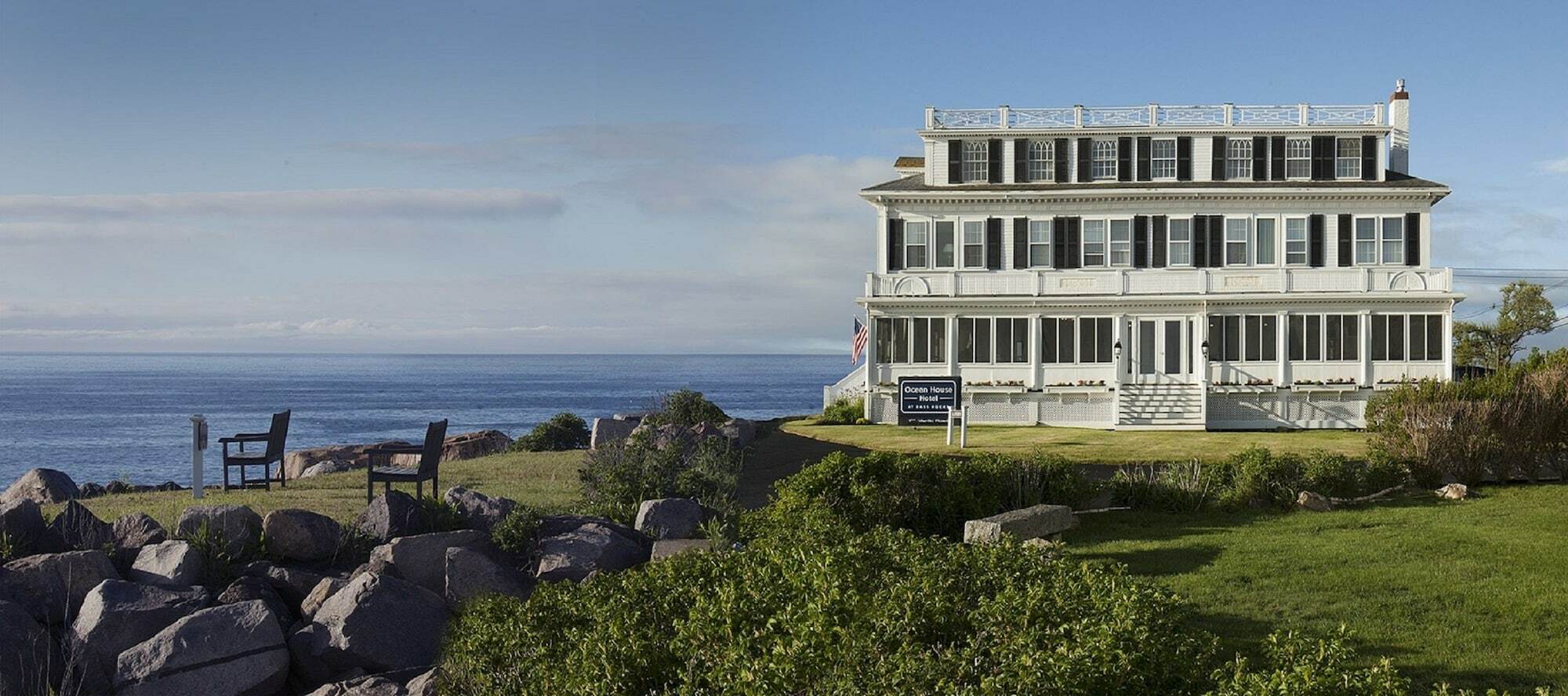 Ocean House Hotel At Bass Rocks Глостър Екстериор снимка